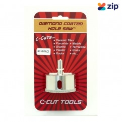 C-CUT TOOLS DCHS54S - 54mm Diamond Coated Hole Saw